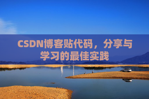 CSDN博客贴代码，分享与学习的最佳实践